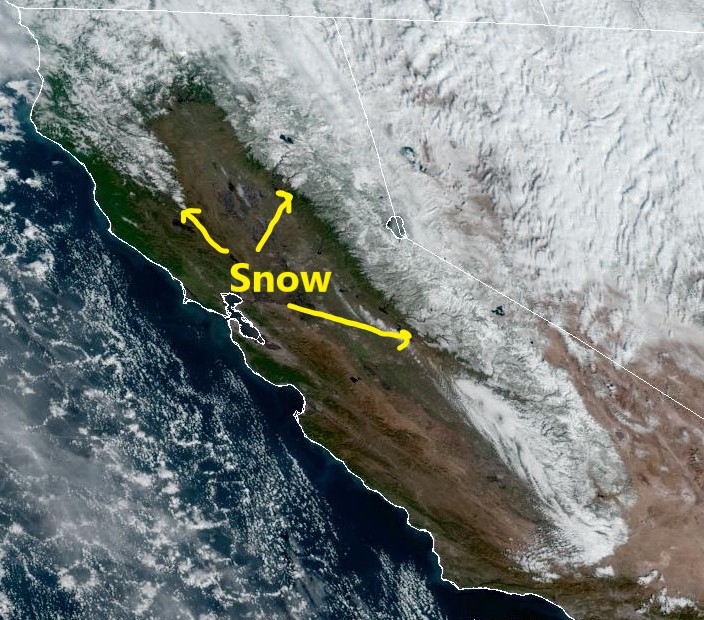 WET STORM POSSIBLE FOR NORTH BAY JANUARY 12-14